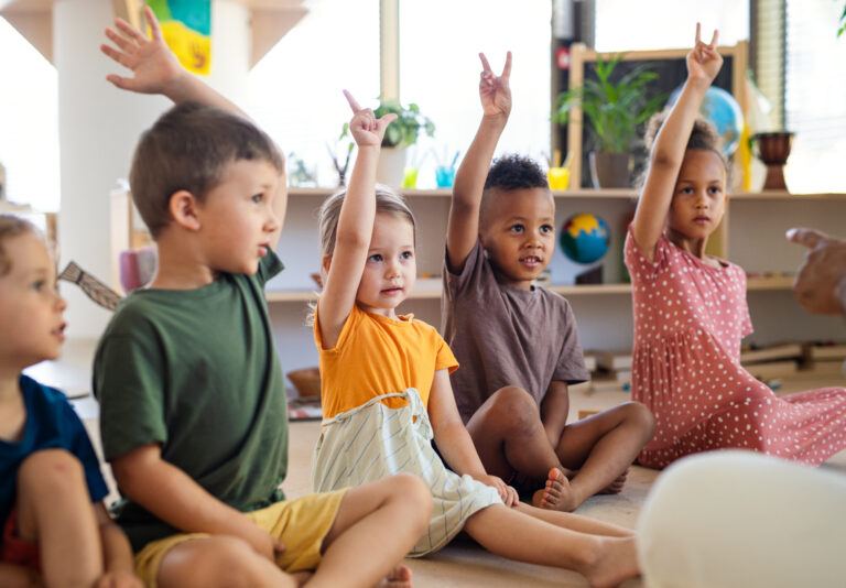 kindergarten children