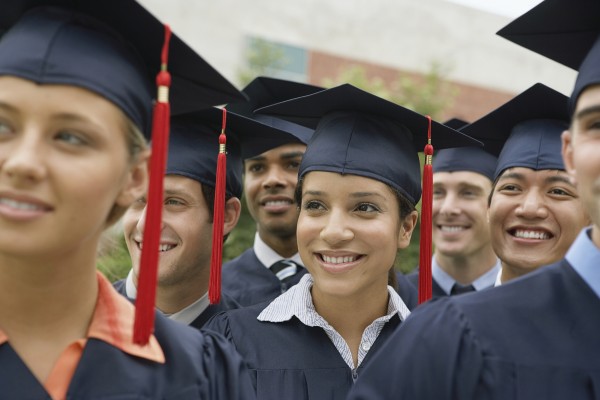 College Grad in Cap & Gown